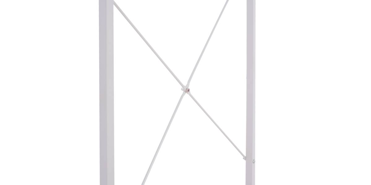 ΕΠΙΠΛΟ ΕΙΣΟΔΟΥ NOVALIE HM2409.02 SONAMA ΜΕ ΛΕΥΚΟ ΜΕΤΑΛΛΙΚΟ ΣΚΕΛΕΤΟ 60x40x155 εκ.
