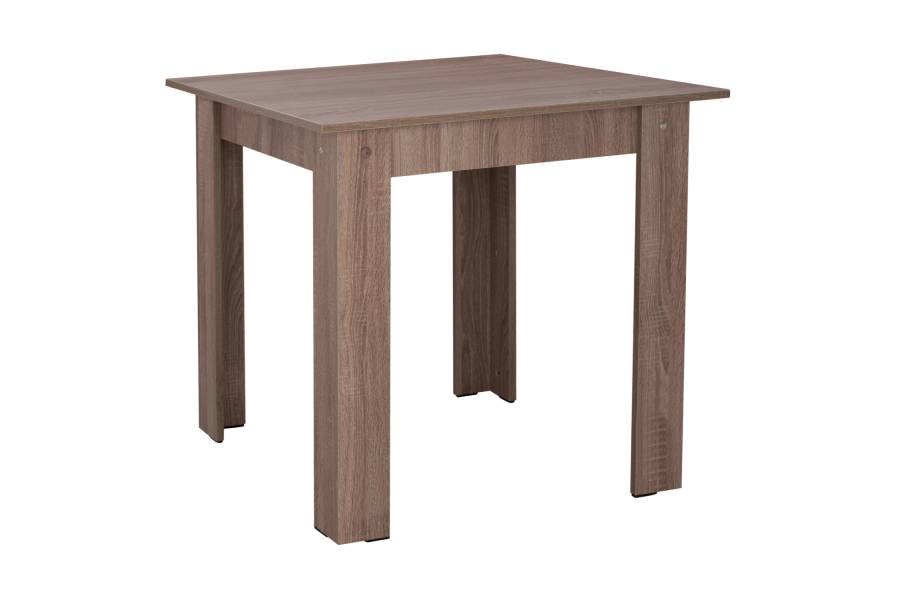ΤΡΑΠΕΖΙ ΚΟΥΖΙΝΑΣ KELVIN HM2427.05, SONOMA OAK TRUFFLE, 80x80x77εκ.