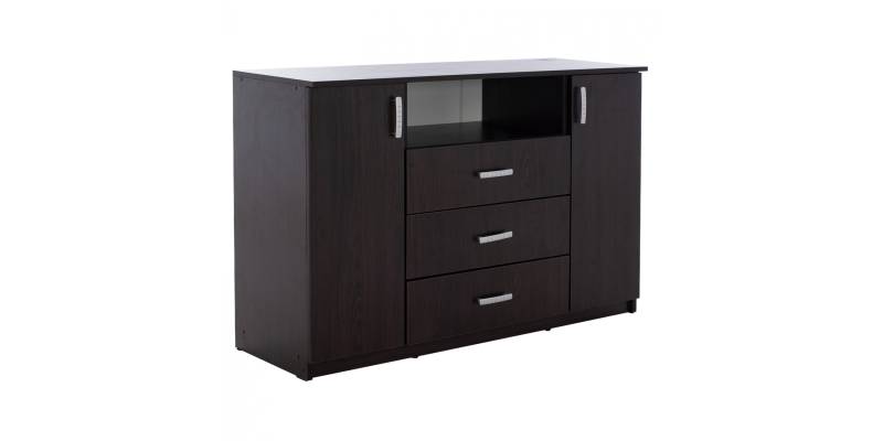 ΜΠΟΥΦΕΣ ΜΕ 2 ΝΤΟΥΛΑΠΙΑ Κ 3 ΣΥΡΤΑΡΙΑ ADLER WENGE HM2430.02 120X45X85Y εκ.