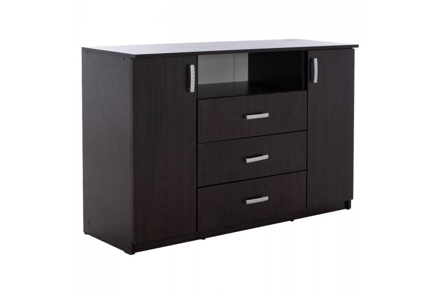 ΜΠΟΥΦΕΣ ΜΕ 2 ΝΤΟΥΛΑΠΙΑ Κ 3 ΣΥΡΤΑΡΙΑ ADLER WENGE HM2430.02 120X45X85Y εκ.