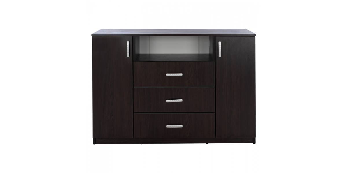 ΜΠΟΥΦΕΣ ΜΕ 2 ΝΤΟΥΛΑΠΙΑ Κ 3 ΣΥΡΤΑΡΙΑ ADLER WENGE HM2430.02 120X45X85Y εκ.