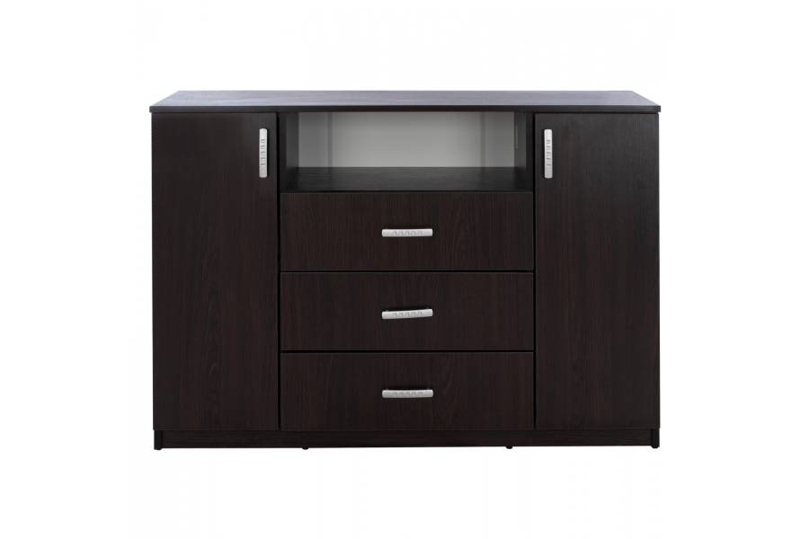 ΜΠΟΥΦΕΣ ΜΕ 2 ΝΤΟΥΛΑΠΙΑ Κ 3 ΣΥΡΤΑΡΙΑ ADLER WENGE HM2430.02 120X45X85Y εκ.