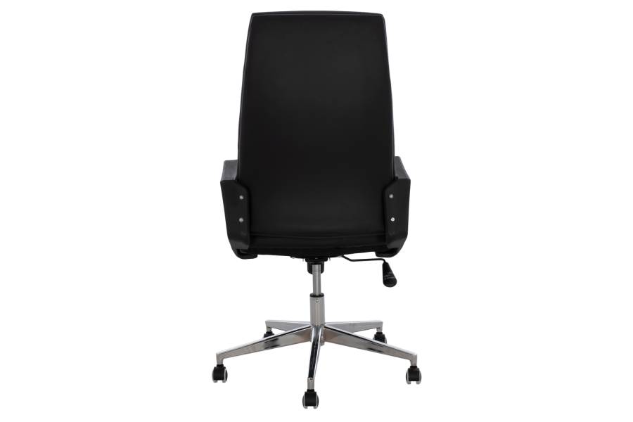 ΚΑΡΕΚΛΑ ΓΡΑΦΕΙΟΥ ΜΑΥΡΗ SUPERIOR HM1167.01 72x70x121 εκ.