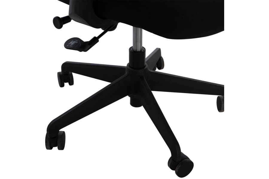ΚΑΡΕΚΛΑ ΓΡΑΦΕΙΟΥ SUPERIOR ΜΑΥΡΟ HM1170.01 65x62x100 εκ.