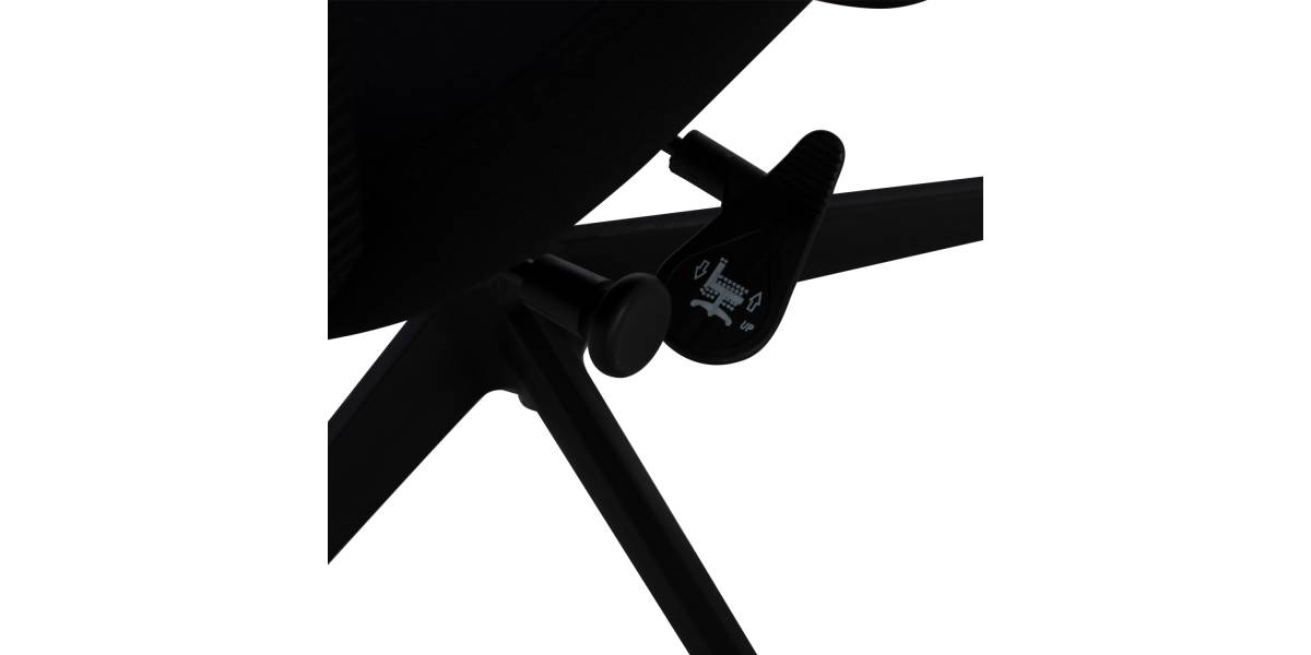 ΚΑΡΕΚΛΑ ΓΡΑΦΕΙΟΥ SUPERIOR ΜΑΥΡΟ HM1170.01 65x62x100 εκ.