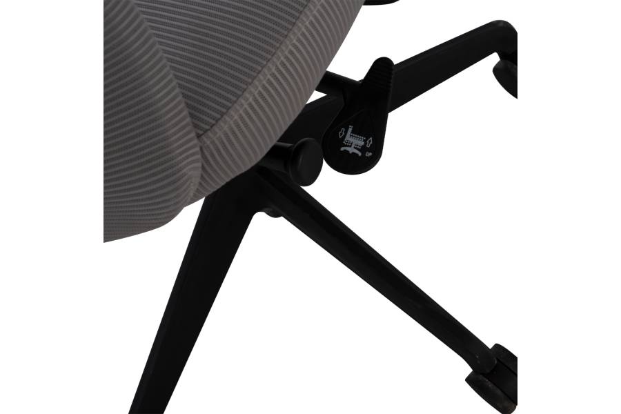 ΚΑΡΕΚΛΑ ΓΡΑΦΕΙΟΥ SUPERIOR ΓΚΡΙ HM1170.10 65x62x100 εκ.