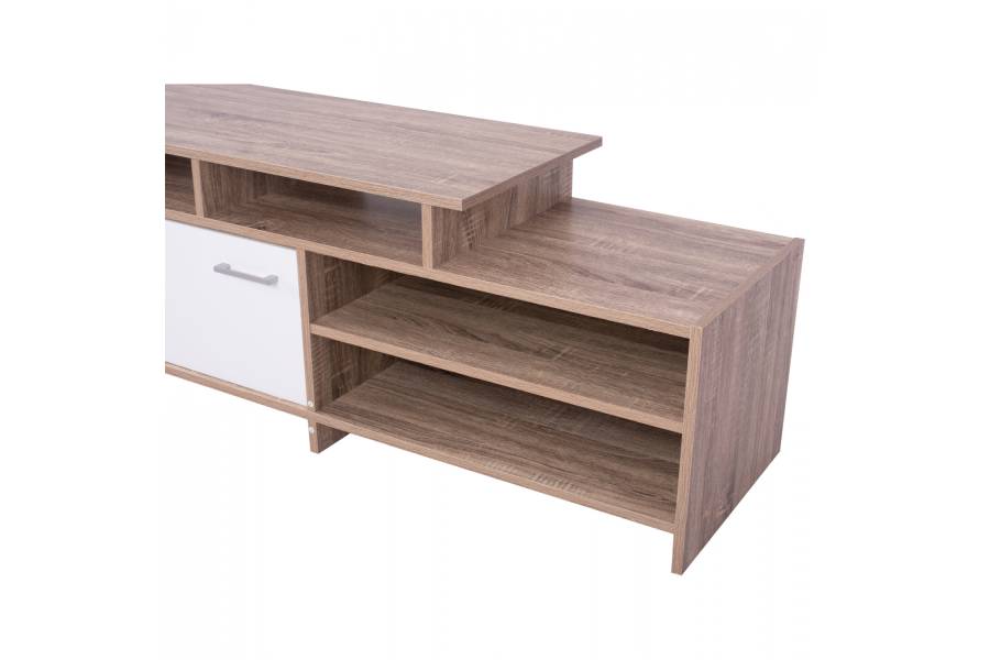 ΕΠΙΠΛΟ TV SCOTT HM8766.01 123x39,5x35,5-45,5Y εκ. SONAMA ΛΕΥΚΟ