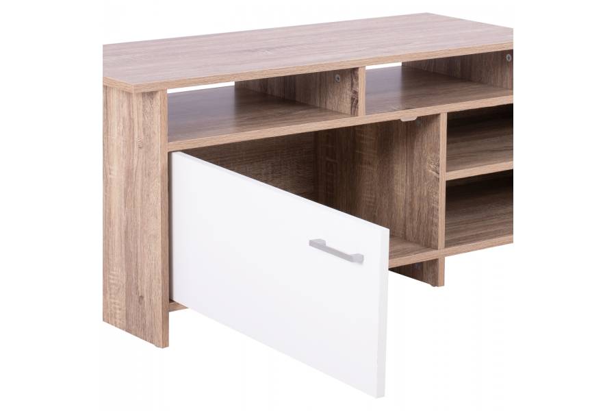 ΕΠΙΠΛΟ TV SCOTT HM8766.01 123x39,5x35,5-45,5Y εκ. SONAMA ΛΕΥΚΟ