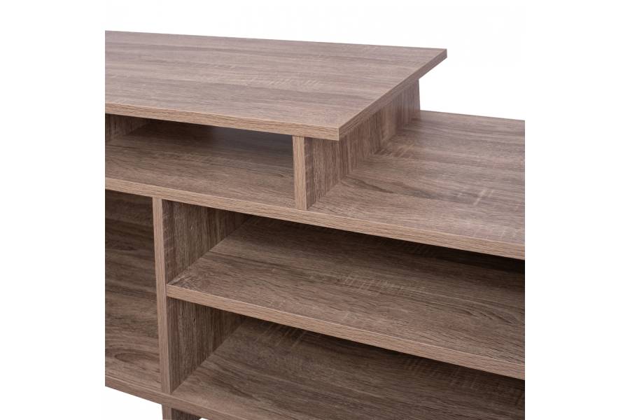 ΕΠΙΠΛΟ TV SCOTT HM8766.02 123x39,5x35,5-45,5Y εκ. SONAMA ΓΚΡΙ