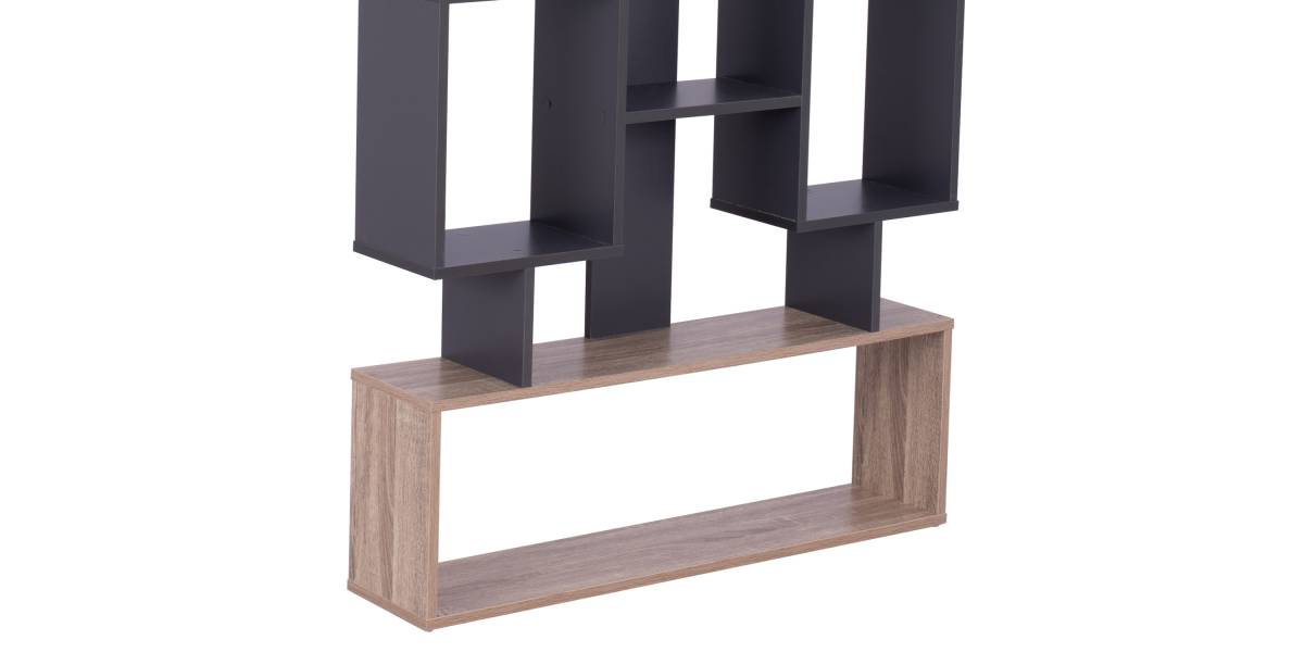 ΒΙΒΛΙΟΘΗΚΗ CHANDLER HM8769.02 90X19.5X130 ΓΚΡΙ