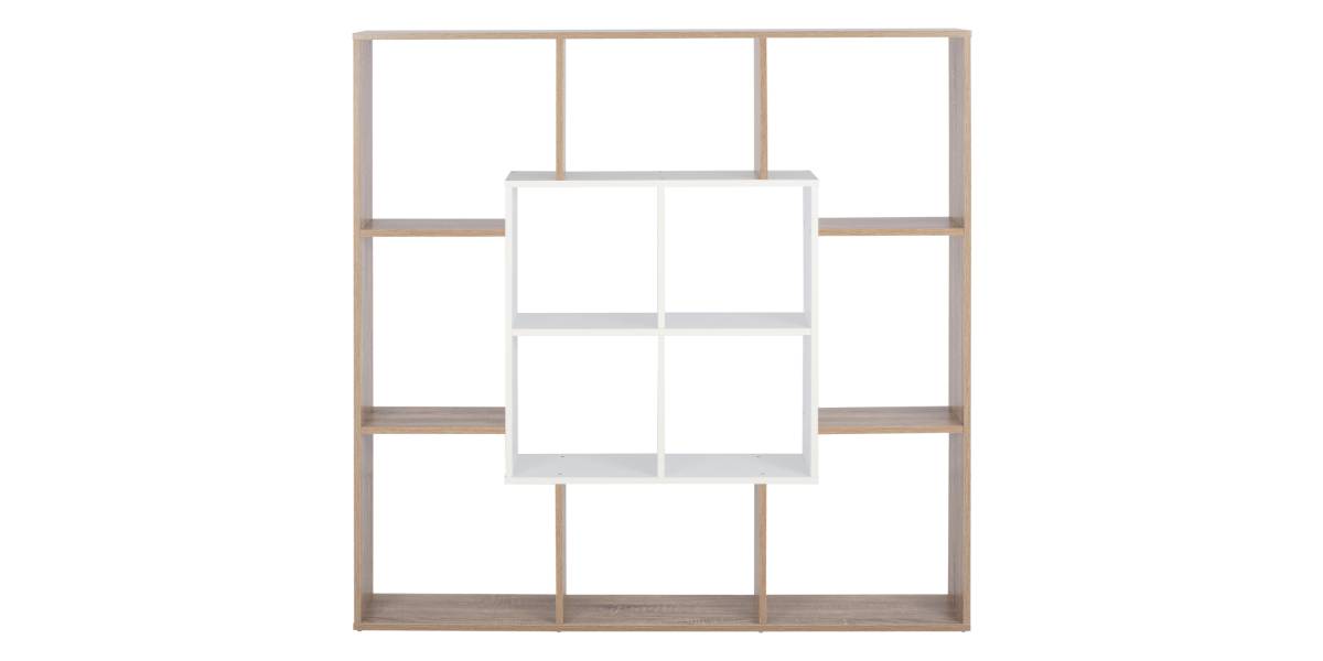 ΒΙΒΛΙΟΘΗΚΗ BRODY HM8771.01 136X22X136 ΛΕΥΚΟ