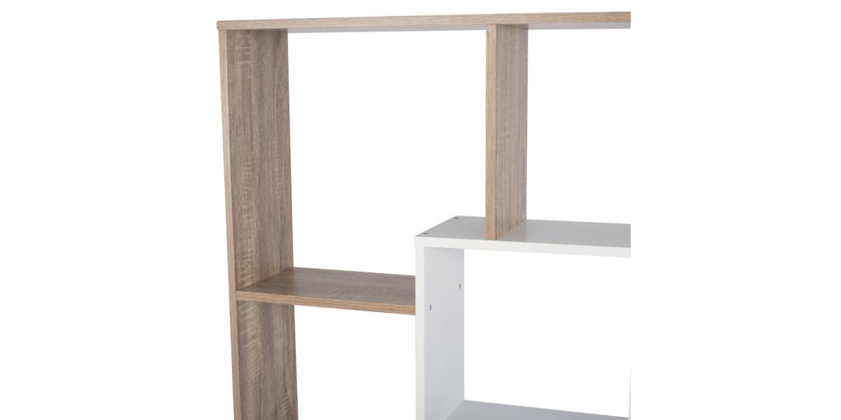ΒΙΒΛΙΟΘΗΚΗ BRODY HM8771.01 136X22X136 ΛΕΥΚΟ