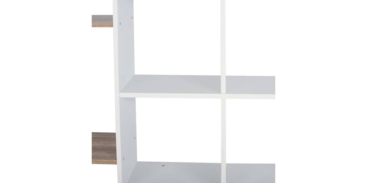 ΒΙΒΛΙΟΘΗΚΗ BRODY HM8771.01 136X22X136 ΛΕΥΚΟ
