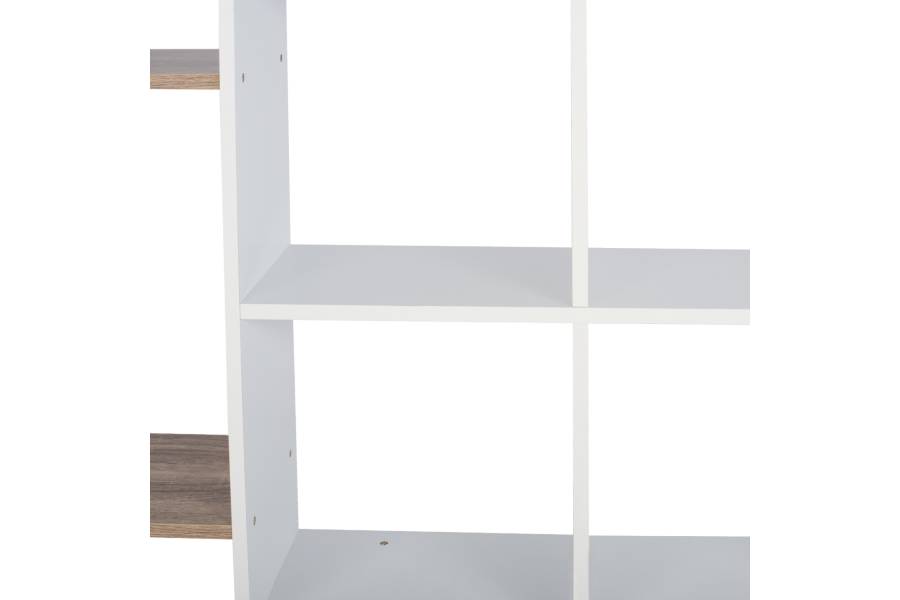 ΒΙΒΛΙΟΘΗΚΗ BRODY HM8771.01 136X22X136 ΛΕΥΚΟ