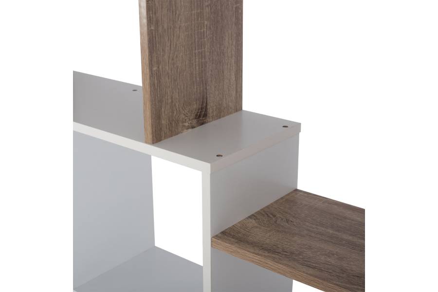 ΒΙΒΛΙΟΘΗΚΗ BRODY HM8771.01 136X22X136 ΛΕΥΚΟ