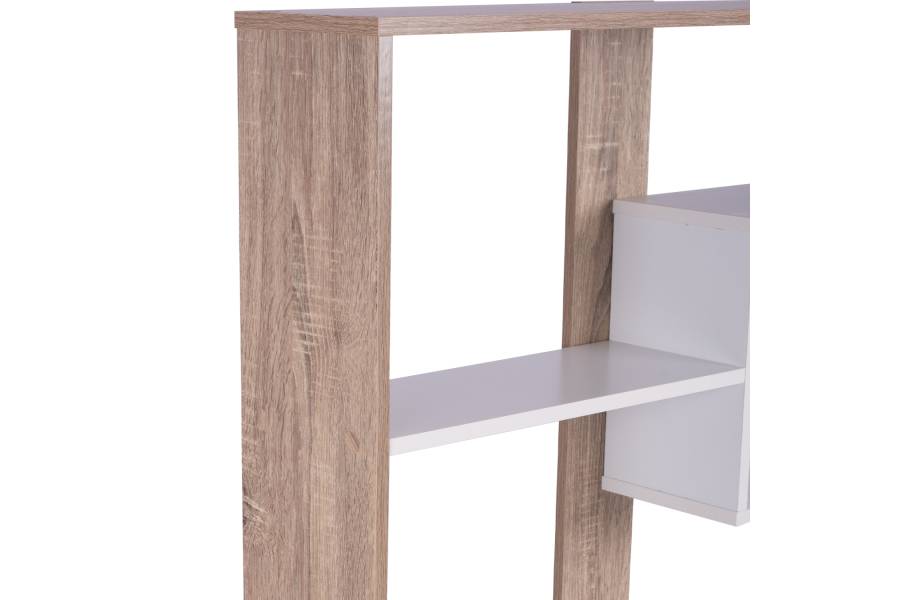 ΒΙΒΛΙΟΘΗΚΗ MARCELINE HM8772.01 100Χ21Χ124,5 ΛΕΥΚΟ