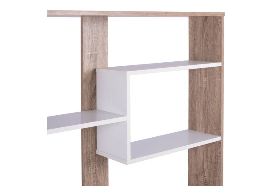 ΒΙΒΛΙΟΘΗΚΗ MARCELINE HM8772.01 100Χ21Χ124,5 ΛΕΥΚΟ