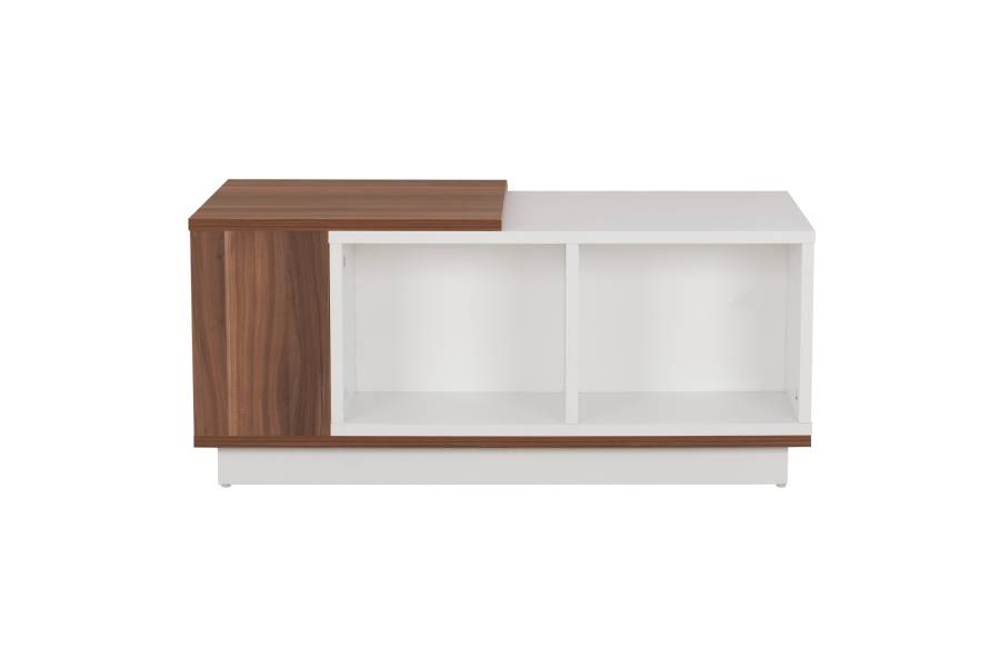 ΤΡΑΠΕΖΙ ΣΑΛΟΝΙΟΥ ACE ΚΑΡΥΔΙ ΛΕΥΚΟ HM9162 90x45x40 εκ.