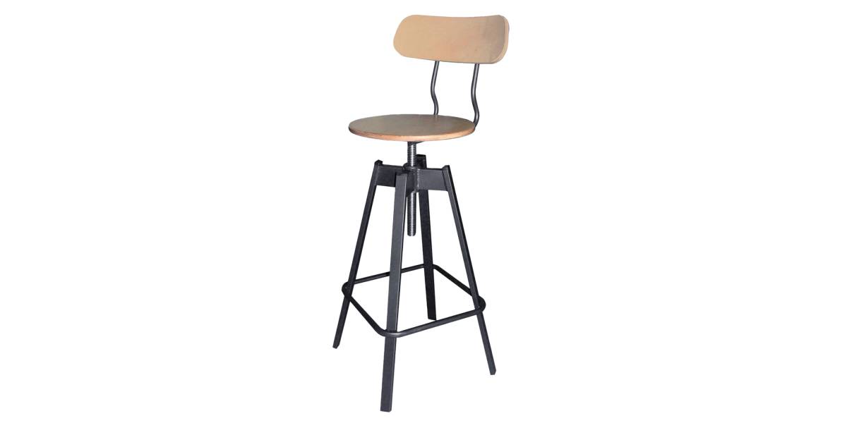 ΣΚΑΜΠΩ ΜΕΤΑΛΛΙΚΟ ΑΝΘΡΑΚΙ ΜΕ ΦΥΣΙΚΟ TS375 42X49X113 εκ.