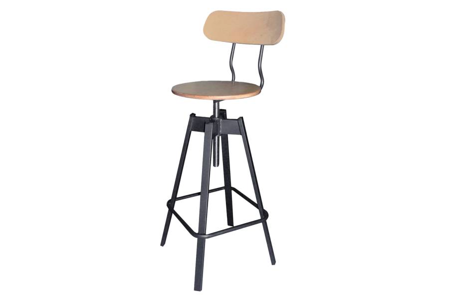 ΣΚΑΜΠΩ ΜΕΤΑΛΛΙΚΟ ΑΝΘΡΑΚΙ ΜΕ ΦΥΣΙΚΟ TS375 42X49X113 εκ.