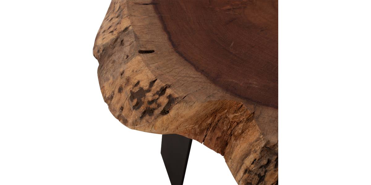 ΤΡΑΠΕΖΙ ΣΑΛΟΝΙΟΥ BRIGGS ΜΕ ΞΥΛΟ ΑΚΑΚΙΑΣ HM8776.11 80-87x50-83x40Yεκ.