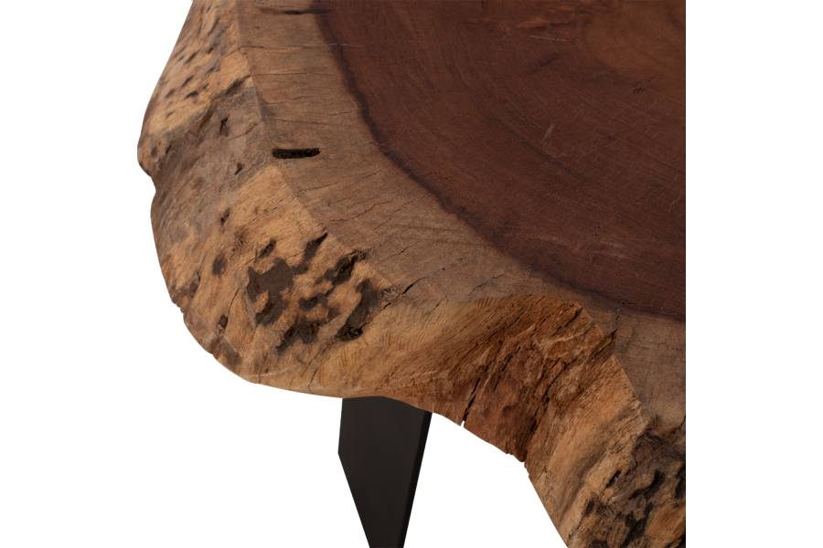ΤΡΑΠΕΖΙ ΣΑΛΟΝΙΟΥ BRIGGS ΜΕ ΞΥΛΟ ΑΚΑΚΙΑΣ HM8776.11 80-87x50-83x40Yεκ.