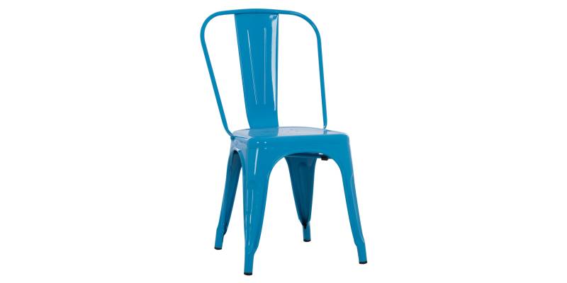 ΚΑΡΕΚΛΑ ΜΕΤΑΛΛΙΚΗ MELITA ΣΕ ΜΠΛΕ 43x50x82Y εκ. HM8641.08