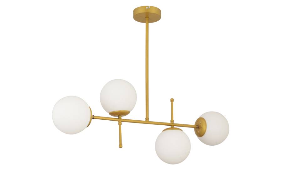 ΦΩΤΙΣΤΙΚΟ ΟΡΟΦΗΣ 4ΦΩΤΟ ΧΡΥΣΟ HM7411.02 85x67cm