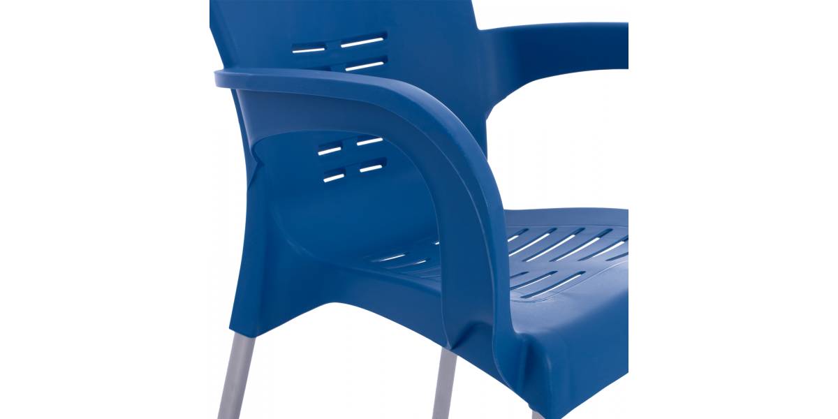 ΠΟΛΥΘΡΟΝΑ ΠΟΛΥΠΡΟΠΥΛΕΝΙΟΥ RECYCLED KAREK HM5592.18 ΜΠΛΕ ΧΡΩΜΑ 59x58x81Y