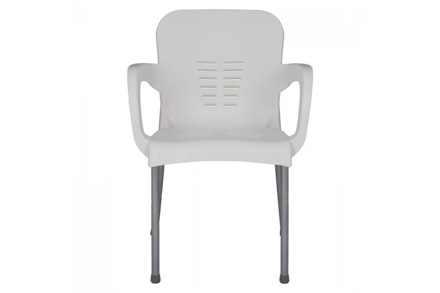 ΠΟΛΥΘΡΟΝΑ ΠΟΛΥΠΡΟΠΥΛΕΝΙΟΥ RECYCLED KAREK HM5592.11 ΛΕΥΚΟ ΧΡΩΜΑ 59,5x59x81Y εκ.