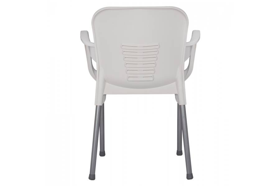 ΠΟΛΥΘΡΟΝΑ ΠΟΛΥΠΡΟΠΥΛΕΝΙΟΥ RECYCLED KAREK HM5592.11 ΛΕΥΚΟ ΧΡΩΜΑ 59,5x59x81Y εκ.