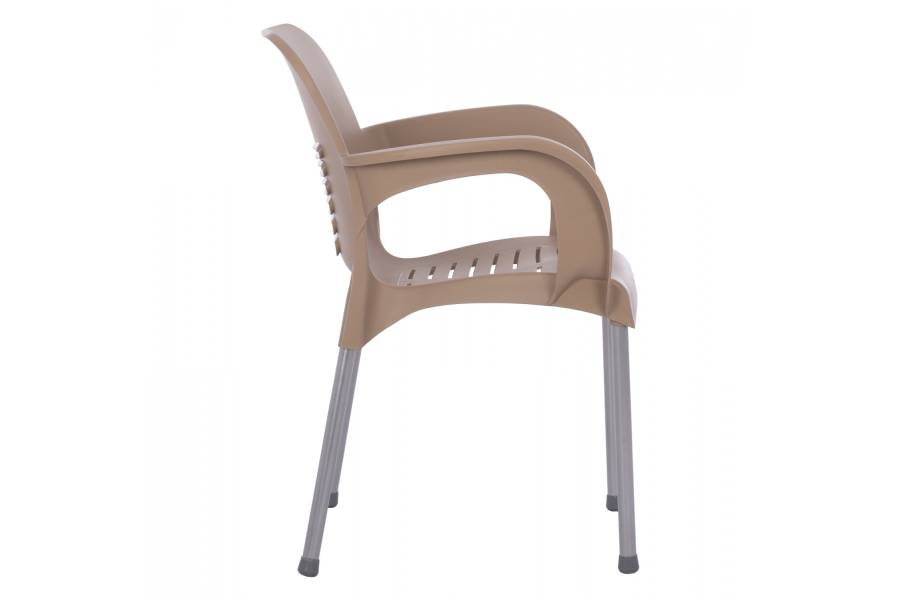 ΠΟΛΥΘΡΟΝΑ ΠΟΛΥΠΡΟΠΥΛΕΝΙΟΥ RECYCLED KAREK HM5592.12 ΜΠΕΖ ΧΡΩΜΑ 59,5x59x81Y εκ.