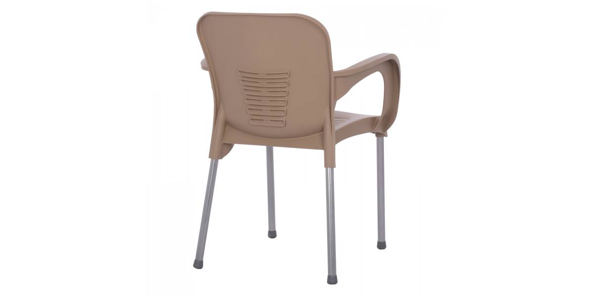 ΠΟΛΥΘΡΟΝΑ ΠΟΛΥΠΡΟΠΥΛΕΝΙΟΥ RECYCLED KAREK HM5592.12 ΜΠΕΖ ΧΡΩΜΑ 59,5x59x81Y εκ.