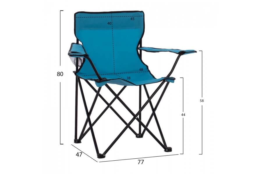 ΠΟΛΥΘΡΟΝΑ FISHERMAN HM5096 ΠΤΥΣΣΟΜΕΝΗ CAMPING ΜΕ ΘΕΣΗ ΓΙΑ ΠΟΤΗΡΙ
