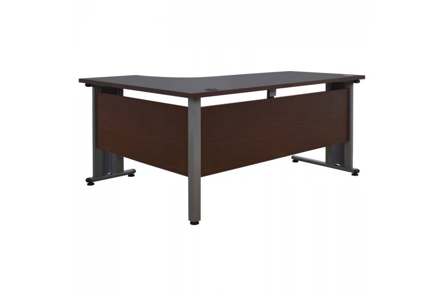 ΓΡΑΦΕΙΟ ΕΠΑΓΓΕΛΜΑΤΙΚΟ VALDEN HM2043.02R WENGE ΜΕ ΔΕΞΙΑ ΓΩΝΙΑ 160X120X75