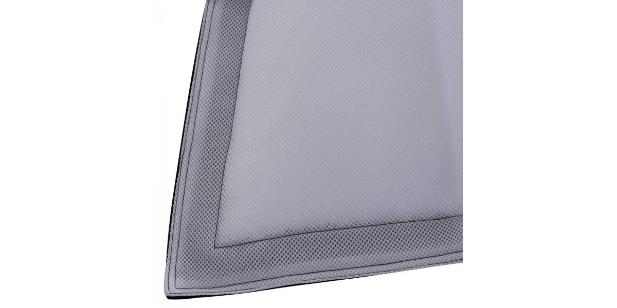 ΠΟΥΦ BLOOM ΜΑΞΙΛΑΡΑ ΘΑΛΑΣΣΗΣ HM5113.14 ΜΑΥΡΟ ΜΕ UV PROTECTION 125x145 εκ.