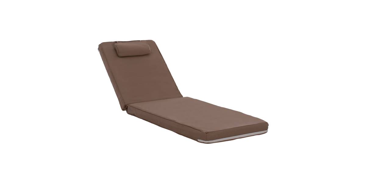 ΜΑΞΙΛΑΡΙ ΞΑΠΛΩΣΤΡΑΣ TEXTILENE 600gr SIFNOS ΜΟΚΑ HM11236.04T 196(117+1+78)x58x9εκ.