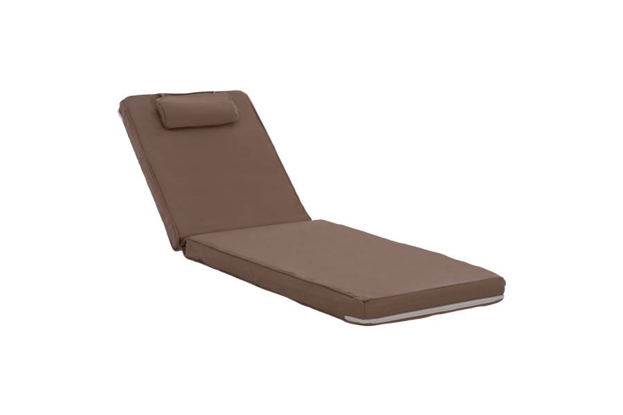 ΜΑΞΙΛΑΡΙ ΞΑΠΛΩΣΤΡΑΣ TEXTILENE 600gr SIFNOS ΜΟΚΑ HM11236.04T 196(117+1+78)x58x9εκ.