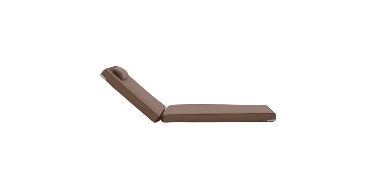 ΜΑΞΙΛΑΡΙ ΞΑΠΛΩΣΤΡΑΣ TEXTILENE 600gr SIFNOS ΜΟΚΑ HM11236.04T 196(117+1+78)x58x9εκ.
