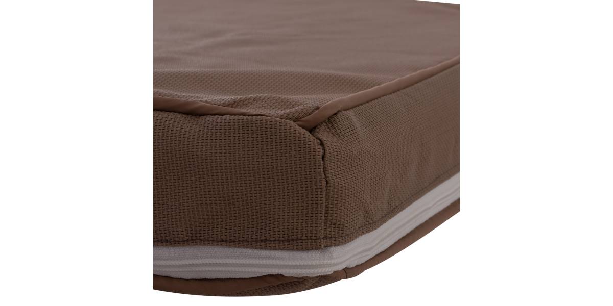ΜΑΞΙΛΑΡΙ ΞΑΠΛΩΣΤΡΑΣ TEXTILENE 600gr SIFNOS ΜΟΚΑ HM11236.04T 196(117+1+78)x58x9εκ.