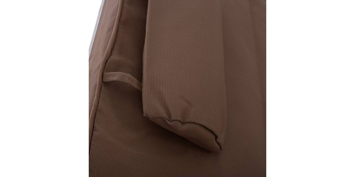 ΜΑΞΙΛΑΡΙ ΞΑΠΛΩΣΤΡΑΣ TEXTILENE 600gr SIFNOS ΜΟΚΑ HM11236.04T 196(117+1+78)x58x9εκ.