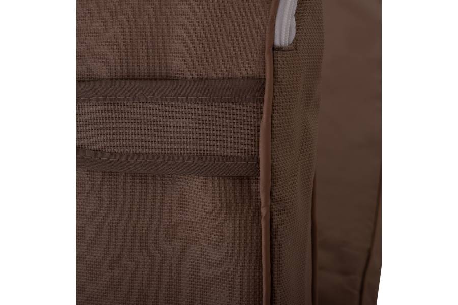 ΜΑΞΙΛΑΡΙ ΞΑΠΛΩΣΤΡΑΣ TEXTILENE 600gr SIFNOS ΜΟΚΑ HM11236.04T 196(117+1+78)x58x9εκ.