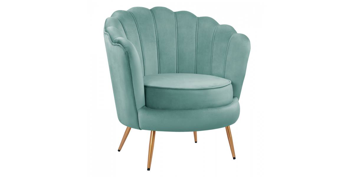 ΠΟΛΥΘΡΟΝΑ COQUILLE ΑΠΟ ΒΕΛΟΥΔΟ ΦΥΣΤΙΚΙ HM8493.07 80x78x85Y εκ.