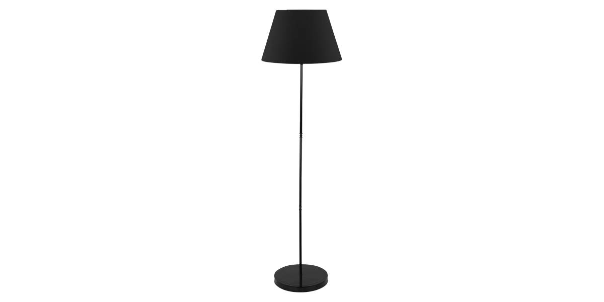 ΦΩΤΙΣΤΙΚΟ ΔΑΠΕΔΟΥ ΜΕΤΑΛΛΙΚΟ ΜΑΥΡΟ HM7610.02 Φ38x143 εκ.