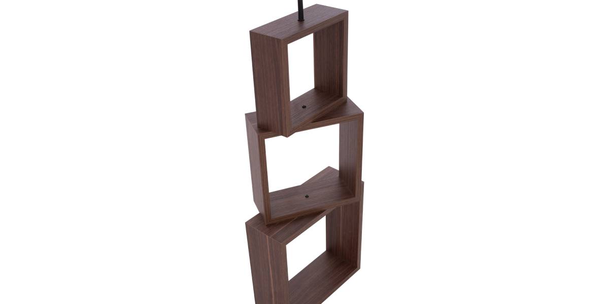 ΦΩΤΙΣΤΙΚΟ ΔΑΠΕΔΟΥ MDF ΚΑΡΥΔΙ HM7608.01 Φ38x140 εκ.