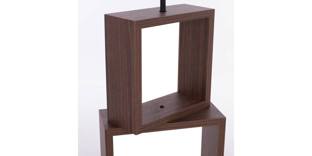 ΦΩΤΙΣΤΙΚΟ ΔΑΠΕΔΟΥ MDF ΚΑΡΥΔΙ HM7608.01 Φ38x140 εκ.