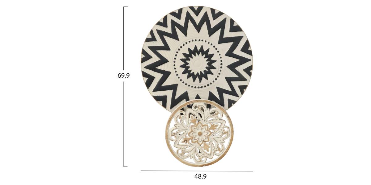 ΔΙΑΚΟΣΜΗΤΙΚΟ ΤΟΙΧΟΥ ΜΕΤΑΛΛΙΚΟ HM7554 48.9x69.9x6.4