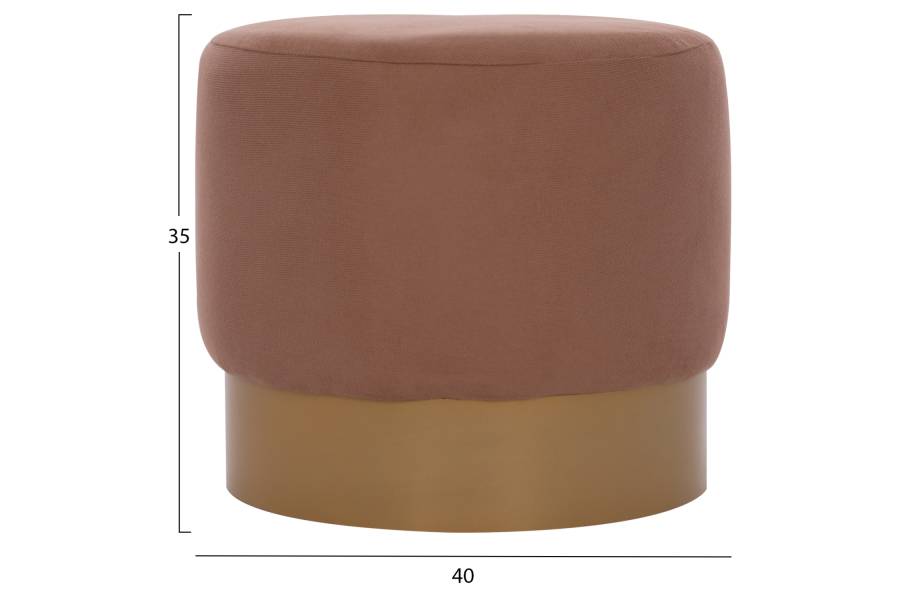 ΣΚΑΜΠΟ VINDE HM9260.04 ΚΑΦΕ ΜΕ ΧΡΥΣΗ ΒΑΣΗ Φ40x35 εκ.