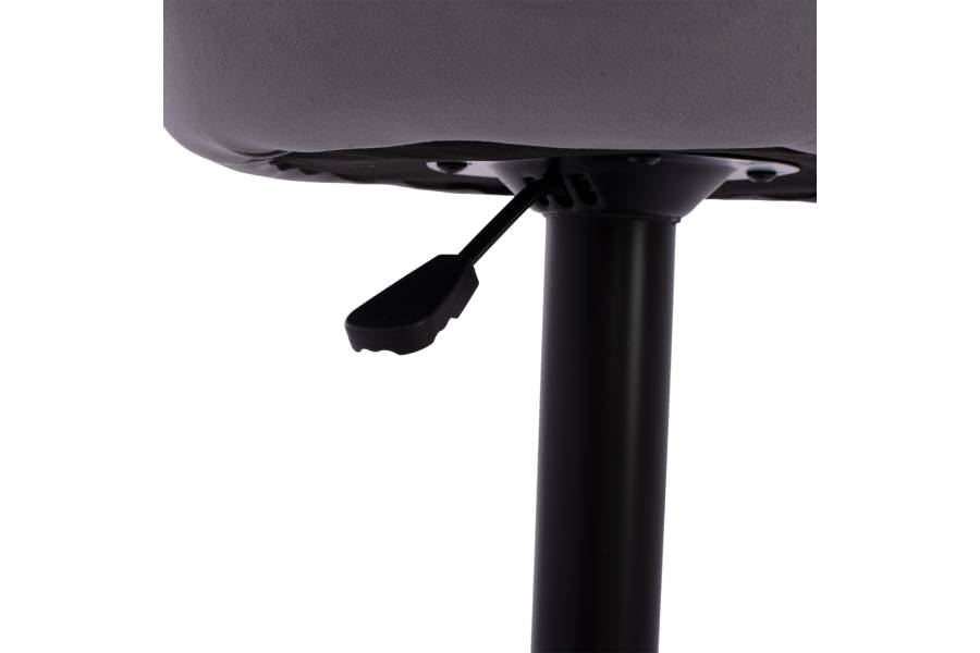 ΣΚΑΜΠΩ ΜΠΑΡ ROSE HM204.20 ΜΕ ΑΜΟΡΤΙΣΕΡ Κ ΕΠΕΝΔΥΣΗ ΓΚΡΙ ΒΕΛΟΥΔΟ 46x48,5x105εκ