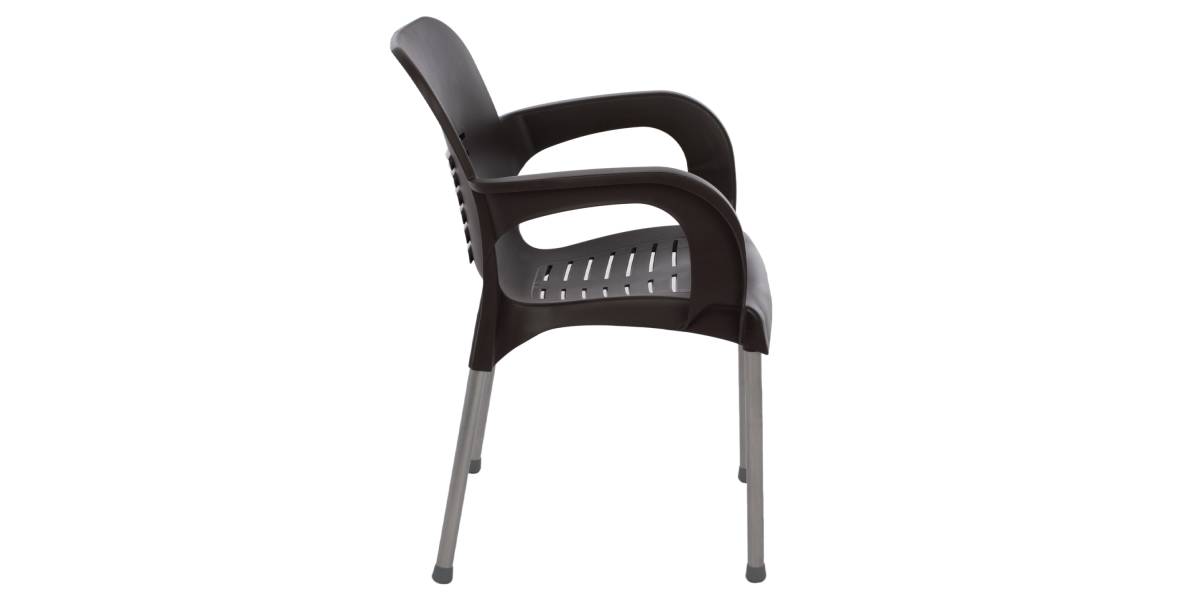 ΠΟΛΥΘΡΟΝΑ ΠΟΛΥΠΡΟΠΥΛΕΝΙΟΥ RECYCLED KAREK HM5592.13 ΚΑΦΕ ΧΡΩΜΑ 59x58x81Y εκ.